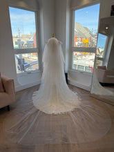 Load image into Gallery viewer, Traditional Cathedral Veil With 2 Blushers | Dream Bridal